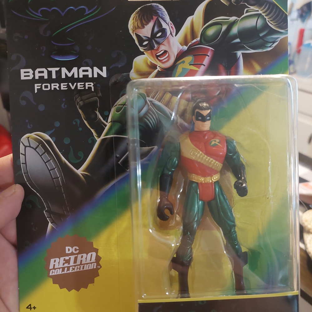 DC Batman Forever Figure Set . All 4 Figures